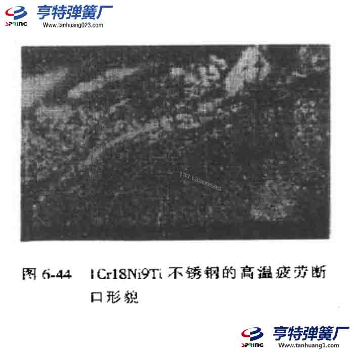 彈簧宏觀斷裂可以顯示典型的疲勞特征
