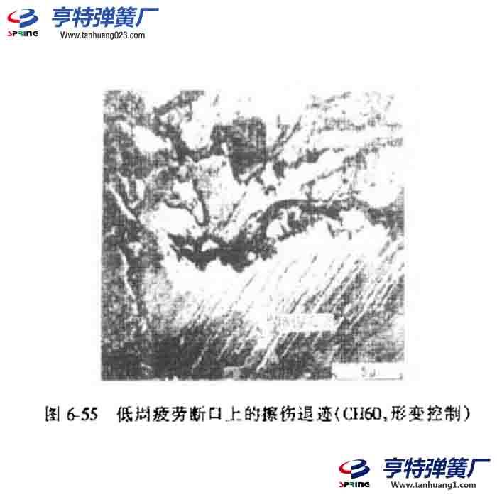 彈簧低周疲勞斷裂形態