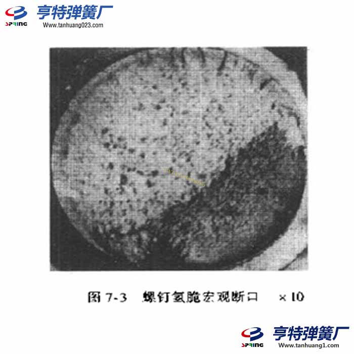氫脆斷口的形貌特征